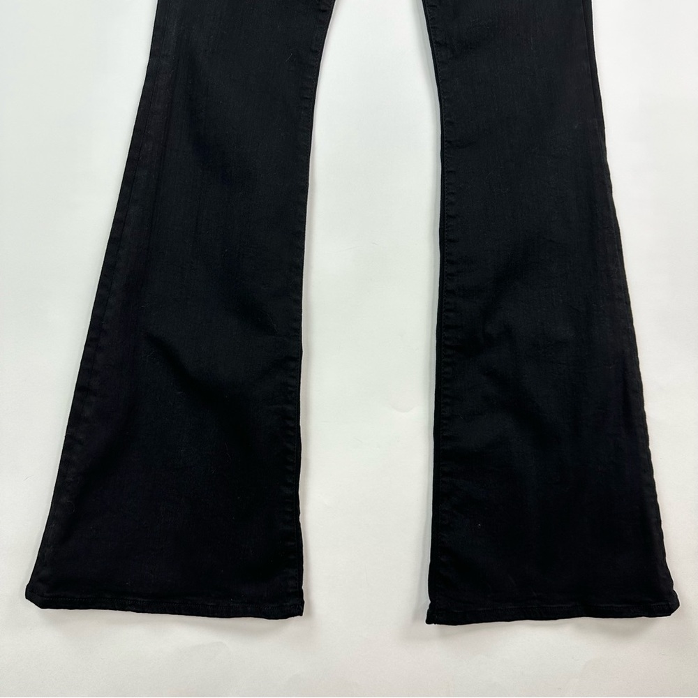 Frame Denim Le High Flare in Film Noir Jeans Size 26 - Picture 4 of 11